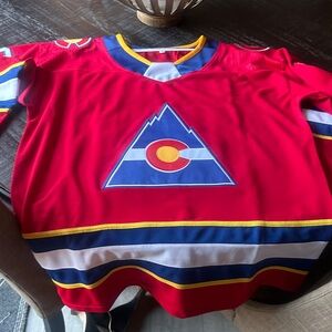 Red Kids Hockey Jersey